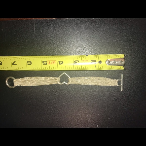 Tiffany & Co. Multi-Chain Heart Toggle Bracelet. - Picture 7 of 7